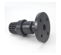 Clapet anti-retour en PVC-U, clapet à bride PVC, vanne de filtration unidirectionnelle for irrigation jardin et maison(75mm(DN65))