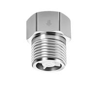 Clapet anti-retour, filetage femelle G1/2" vers filetage mâle G1/2" en cuivre galvanisé, clapets anti-retour unidirectionnels pour chauffe-eau de réservoir d'eau (20 mm de diamètre)