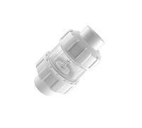 Clapet anti-retour for aquarium UPVC - Valve de levage anti-siphon anti-retour for aquarium, 1 pièce(White,32mm)