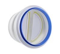 Clapet anti-retour for hottes de cuisine, compatible avec les conduits de 150/160/180 mm, double sortie, anti-odeurs, système de ventilation.(C)