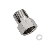 Clapet anti-retour G1/2" femelle vers filetage mâle G1/2" en acier inoxydable 304 pour chauffe-eau de réservoir d'eau (20 mm de diamètre)