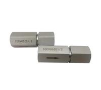 Clapet anti-retour haute pression 1/2" en acier inoxydable 70 Mpa DN15 à filetage femelle