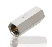 Clapet anti-retour hexagonal en laiton pour eau, essence, diesel, huiles