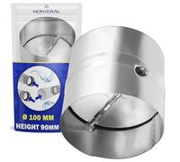 Clapet Anti Retour Hotte Ø100 mm - Garantie de 10 Ans - MONTERAL