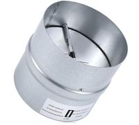 Clapet Anti Retour Hotte DN 100 cm, Insert à Clapet de Ventilation avec Rabats en Aluminium en Caoutchouc d'étanchéité