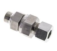 Clapet anti-retour hydraulique à bague coupante 16S (M24x1.5) & G1/2'' mâle en acier inoxydable 1-400bar (15-5800)psi Filetage-Tube ISO 8434-1