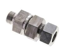 Clapet anti-retour hydraulique à bague coupante 18L (M26x1.5) et G1/2'' mâle en acier inoxydable 1-160bar (15-2320)psi Filetage du tube ISO 8434-1