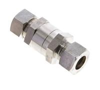Clapet anti-retour hydraulique Bague de compression 18L (M26x1.5) Acier inoxydable 1-160bar (15-2320)psi ISO 8434-1