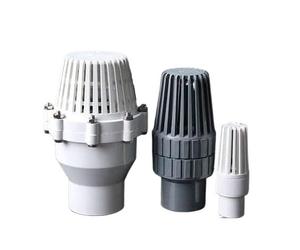 Clapet anti-retour inférieur à Piston en PVC, filtre en plastique de sortie d'entrée de pompe à eau 32-63mm 1 pièces(Inner Dia.40mm)