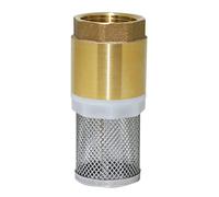 Boutté Clapet anti-retour laiton avec filtre inox 26 x 34