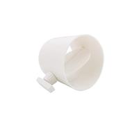 Clapet anti-retour manuel en plastique for conduit d'air, réglage du débit et du volume, for tuyau de ventilation, 110/150/160/200 mm, 1 pièce(75mm)