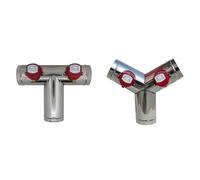 Clapet anti-retour motorisé électrique de Valve d'amortisseur d'air d'acier inoxydable la caht 100mm for tuyau Ventilation conduit 4 pouces 220V 24V 12V(T Type,AC 220V)