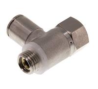 Clapet anti-retour pilote 10mm & G 1/4'' coude mâle laiton 0.5-10bar (7-145psi)