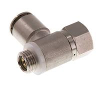 Clapet anti-retour pilote 12mm & G 1/4'' coude mâle laiton 0.5-10bar (7-145psi)