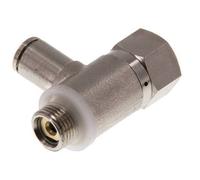 Clapet anti-retour pilote 4mm & G 1/8'' coude mâle laiton 0.5-10bar (7-145psi)