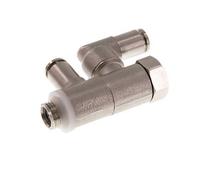 Clapet anti-retour pilote 4mm & G1/8'' Coude mâle Laiton 0.5-10bar (7-145psi)