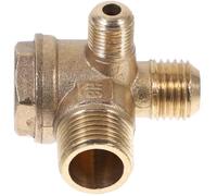Clapet Anti-retour pour Compresseur D’air en Laiton 3 Ports
