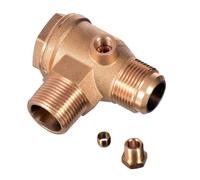 Valve anti-retour 3/4 x 3/4 Compresseur d'air en laiton Valve Connecteur