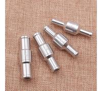 Clapet anti-retour pour diesel automobile 6/8/10/12 mm en alliage d'aluminium avec caoutchouc pour conduites de carburant et d'eau (10 mm)