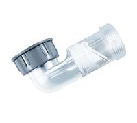 Clapet Anti-retour pour Drain en Pp, Coude Horizontal Latéral 90°