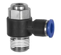 Clapet anti-retour pour feux de circulation diurnes « Blue Serie » - R1/2 a - Pour diamètre extérieur de 10 mm - Tambour de travail Charge maximale : 10 bars, plastique/MS vern.
