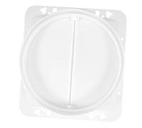 Clapet Anti-retour pour Hotte Cuisine, Vanne D'extraction Blanche Abs