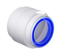 Clapet anti-retour pour salle de bain ABS 75-110 mm - Taille du tuyau avec mécanisme automatique à double fermeture - Cartouche de robinet pour robinet de cuisine, douche, salle de bain