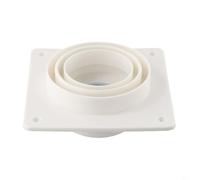 Clapet anti-retour pour systèmes de tuyaux 80 180 mm, convient pour les sorties d'air et d'eau, fabriqué en ABS avec joint en silicone, résistance aux hautes températures et prévention des mouches