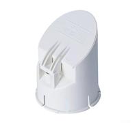 Clapet anti-retour pour tuyau de vidange - Filtre de couverture de tuyau d'eau - Anti-insectes, tuyau de drainage en PVC à fermeture automatique, Convient pour systèmes de drainage extérieurs (110mm)