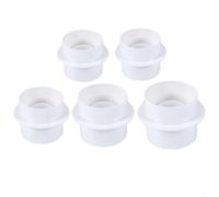 Clapet anti-retour pour ventilateur de salle de bain fabriqué en plastique ABS avec flux d'air unidirectionnel pour éviter le refoulement et soutenir le mouvement de l'air frais (120 mm)