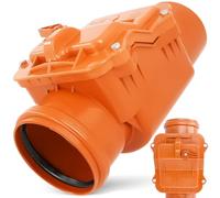 Clapet Anti Retour PVC dn 110 Clapet Anti Refoulement Avec Verrouillable Soupape Pour Canalisations d'égout