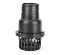 Clapet Anti-Retour PVC Noir 3 Pouces Valve de Pied Plat pour Pompe à Eau Basse Pression Conception Professionnelle et Pratique