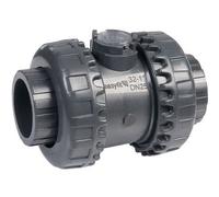 Clapet anti-retour PVC pression noir - Diamètre 40 mm - Girpi