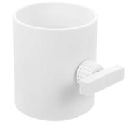 Clapet Anti-retour PVC Réglable, Contrôle Manuel du Débit D'air | Paroi Épaisse, Poignée Ajustable Écrou de Serrage, pour Ventilation, Sèche-linge et Hotte Cuisine