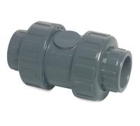Clapet anti-retour PVC-U 50 mm manchon à coller