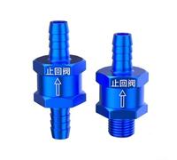 Clapet anti-retour robuste en alliage d'aluminium pour la prévention du refoulement dans les installations de frein à air comprimé et d'arroseurs (1 lot)