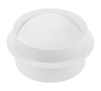 Clapet Anti-retour Rond ABS Blanc pour Ventilation, Installation Facile | Fonction Silencieuse et Compacte, Empêche le Reflux, Usage Maison et Hôtel, Pièce de Remplacement