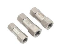 Clapet anti-retour unidirectionnel à ressort en acier inoxydable 304 BSPP NPT femelle 1/4", 3/8", 1/2", 3/4", 4500 psi(45355,BSPP Female)