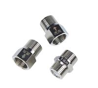 Clapet anti-retour unidirectionnel avec filetage extérieur et intérieur 1/2" 201/304 en acier inoxydable 201/304 (style 3)