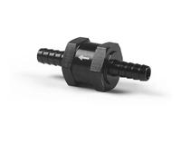 Clapet anti-retour unidirectionnel, Contrôle unidirectionnel en alliage d'aluminium. Carburateur de carburant noir 6/8/10/12 mm, paquet 4(6mm)
