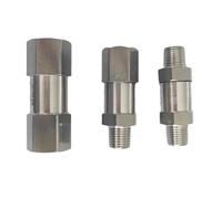 Clapet anti-retour unidirectionnel en ligne, 1/8" 3/8", acier inoxydable 304, 1 pièce(1/8",Female BSPP SS316)