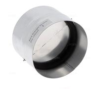 Clapet anti-retour universel 125mm en acier pour Hotte