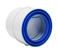 Clapet Anti-retour, Ventilateur D'échappement En PVC Clapet Anti-retour Tuyau Rond Amortisseur De Refoulement De Conduit D'air 75/110 Mm Grille De Ventilation For Accessoires De Cuisine De Salle De Ba