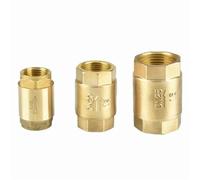 Clapet anti-retour vertical en laiton 1/2, 3/4, 1, 1-1/4, 1-1/2, 2 pouces, filetage femelle, 1 pièce(DN50)