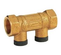 Clapet antipollution laiton - Bouchons plastique - F 1"1/4 -