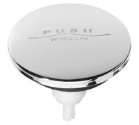 Clapet de bonde Quick-Clac - WIRQUIN - Inox - Pour baignoire