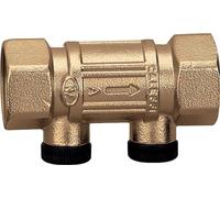 CLAPET DE NON RETOUR SCUDO EAU NF 341 FEMELLE-FEMELLE 1/2 A PURGE