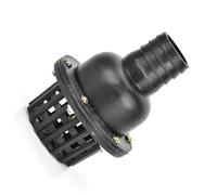 Clapet de Pied de Pompe à Eau en PVC Noir, Anti-Retour pour Irrigation Agricole et Systèmes de Puits, 1.5 à 4 Pouces, Installation Facile