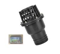 Clapet de Pied de Pompe ¨¤ Eau cr¨¦pine aspiration 3inch Clapet de Pied de Pompe en PVC Noir 3" Clapet Anti Retour Plat ¨¤ Basse Pression Accessoires de Pompe ¨¤ Pumpenzubeh?r