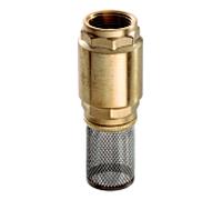 Clapet de pied Hermann Schmidt 2000 2000 /2" laiton, avec crépine en acier inoxydable